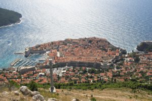 Вид на г. Дубровник со смотровой площадки